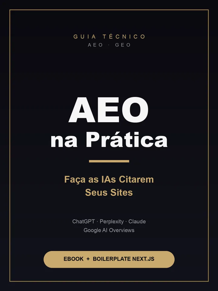 Capa do ebook: AEO na Prática